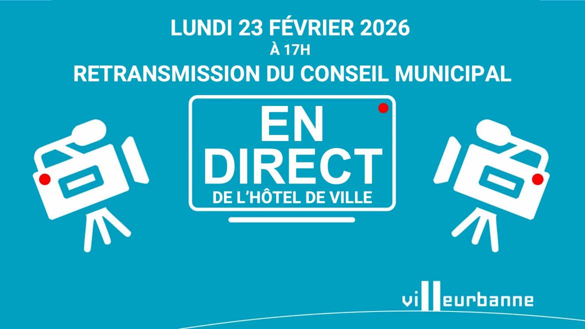 Visionnez en direct le conseil municipal